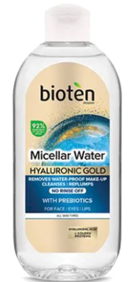Bioten Micellar Water Hyaluronic Gold