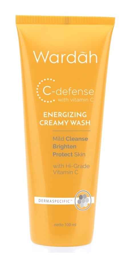 Wardah C-Defense With Vitamin C Energizing Creamy Wash