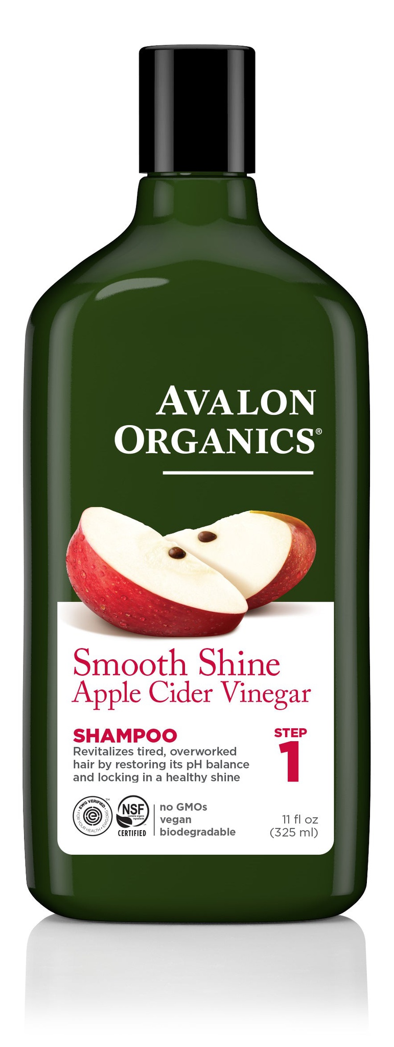 Avalon Organics Smooth Shine Apple Cider Vinegar Shampoo