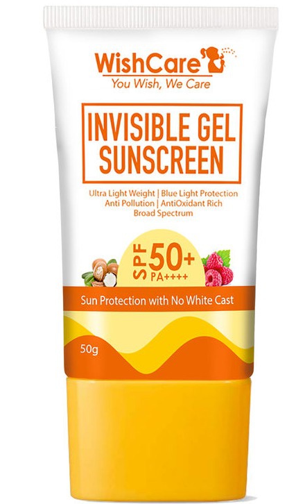 WishCare Invisible Gel Sunscreen SPF50+ Pa++++