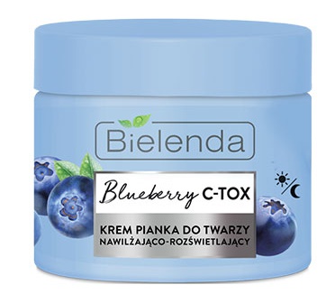 Bielenda Blueberry C-Tox Moisturising And Illuminating Foam Face Cream