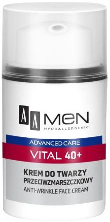 AA Men Advanced Care Vital 40+ Face Cream