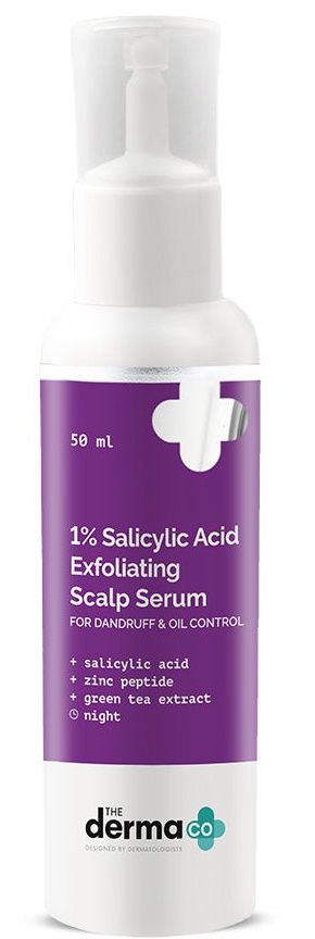 The derma CO 1% Salicylic Acid Exfoliating Scalp Serum For Dandruff & Oil Control