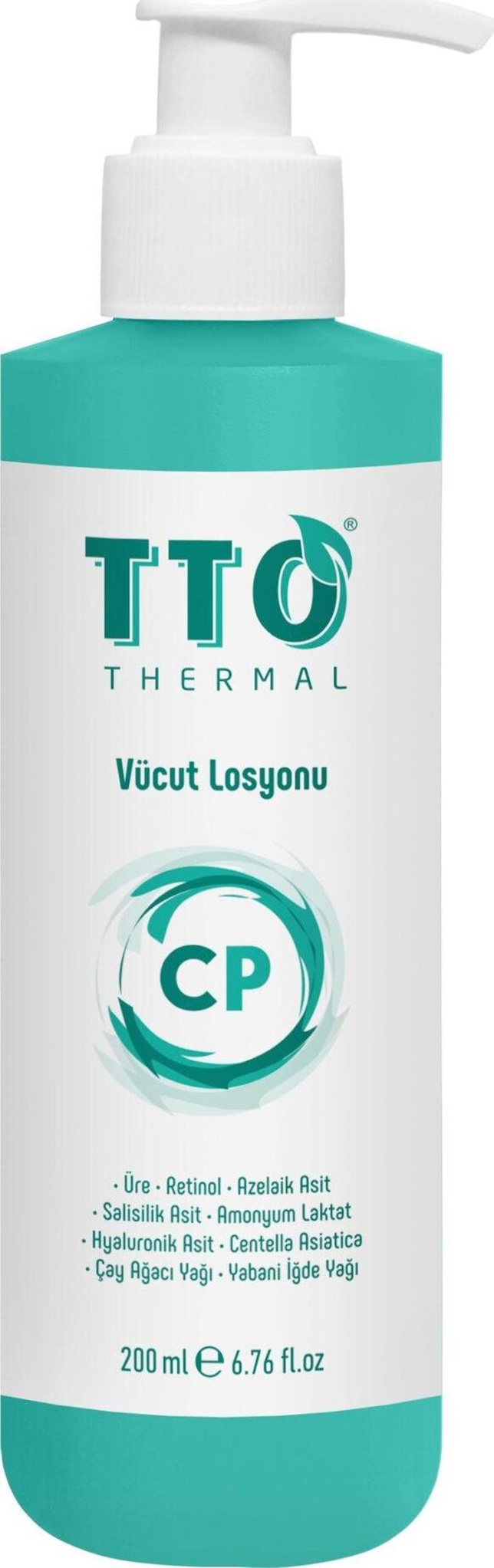 TTO Thermal Cp Vücut Losyonu