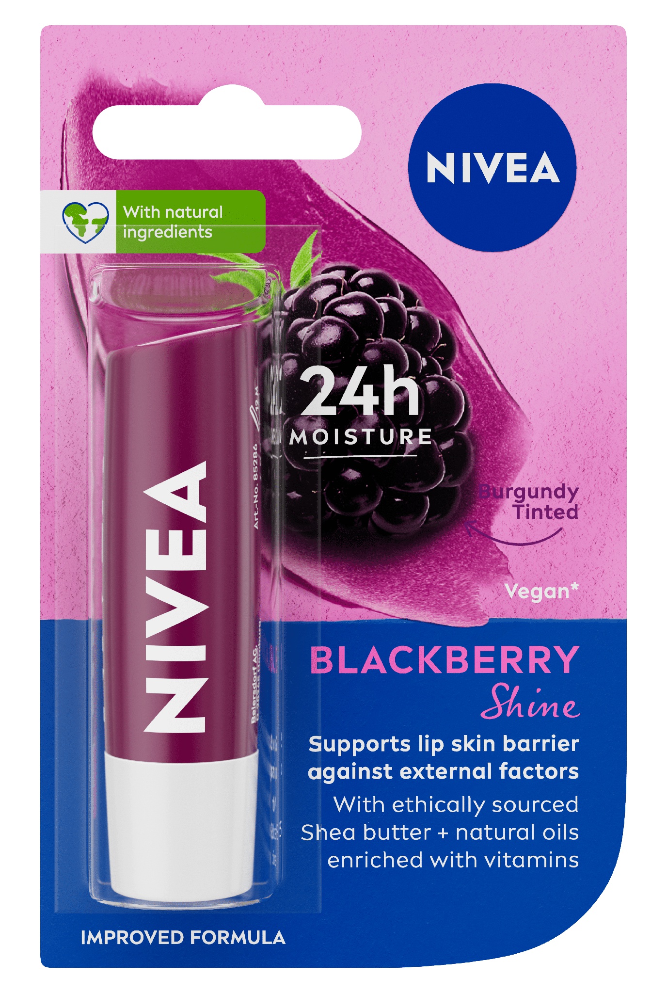 Nivea Lip Balm - Blackberry Shine
