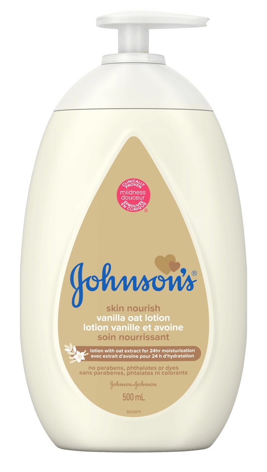 Johnson's baby Lotion For Dry Skin, Skin Nourish Vanilla Oat
