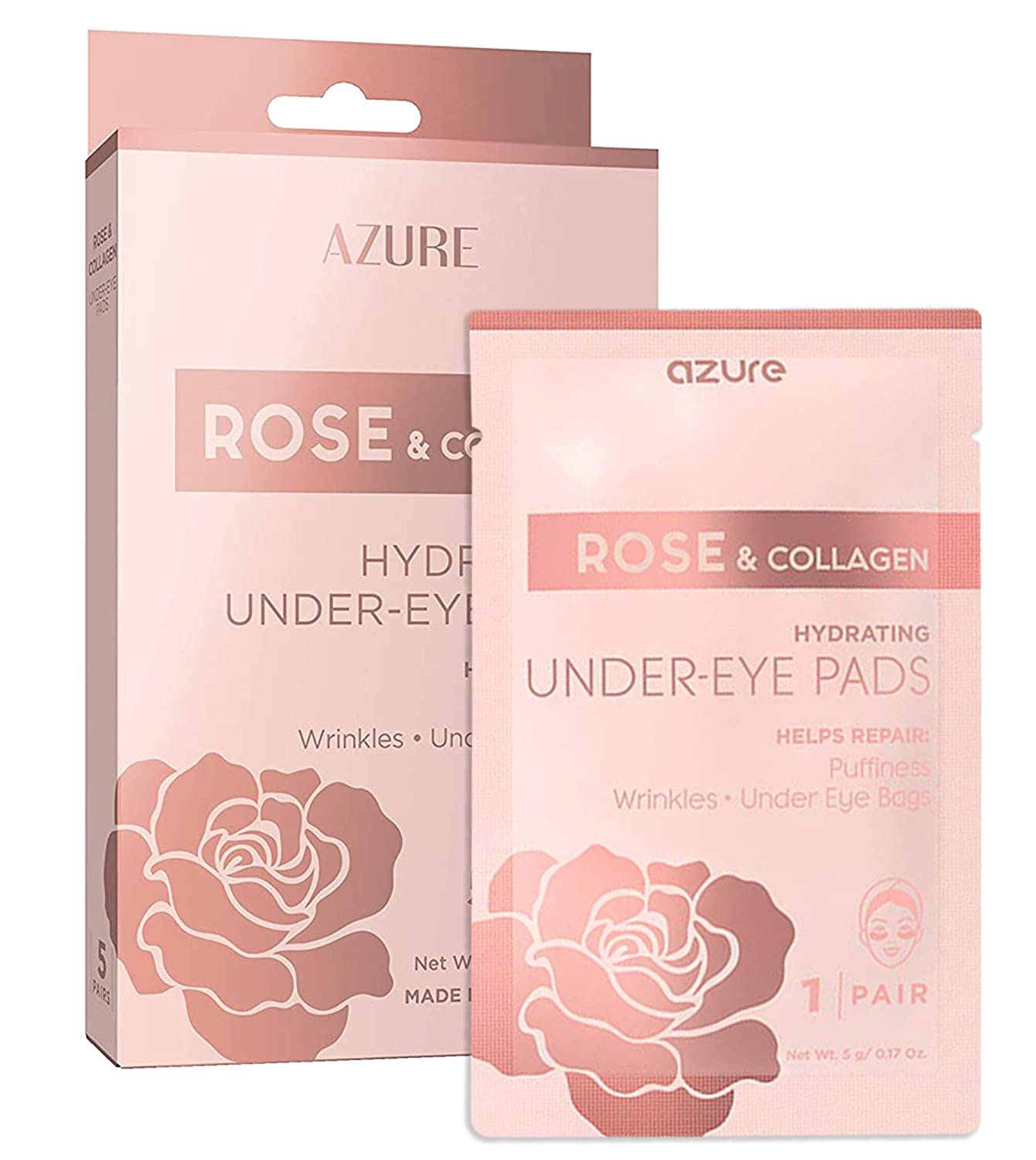 Azure Rose & Collagen Hydrating Under-Eye Pads