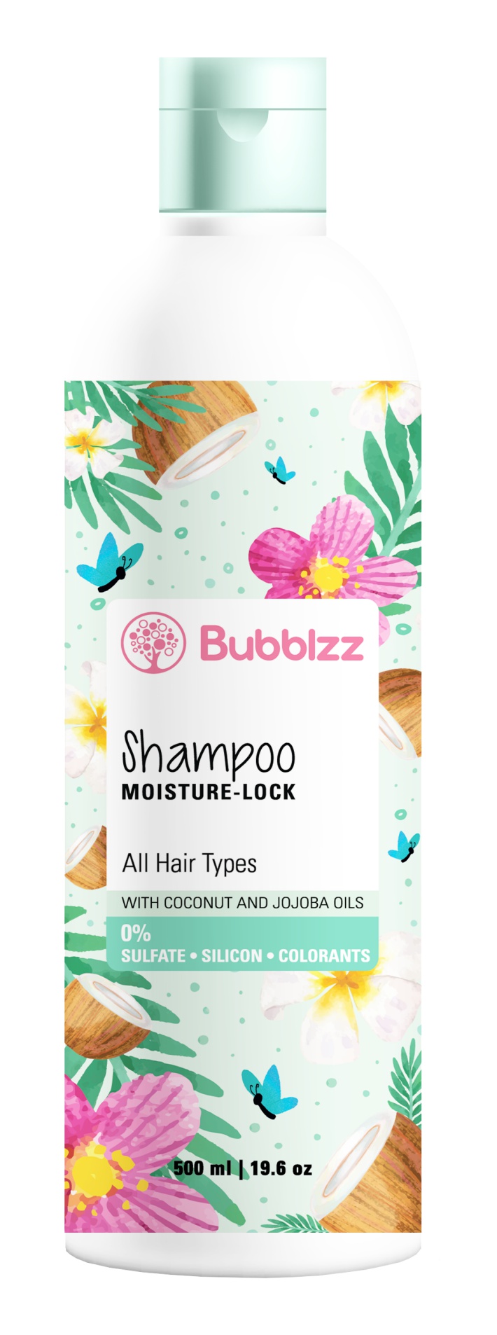 Bubblzz Moisture Lock Shampoo For All Hair Types