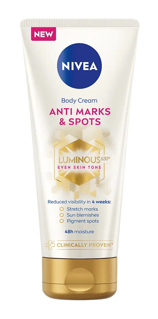 Nivea Luminous 630 Body Cream Anti Marks Spots ingredients (Explained)