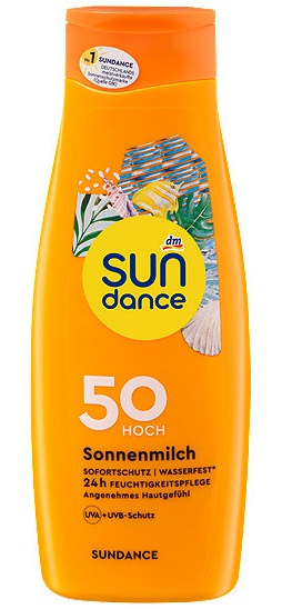 SUNdance Sonnenmilch Lsf 50 ingredients (Explained)