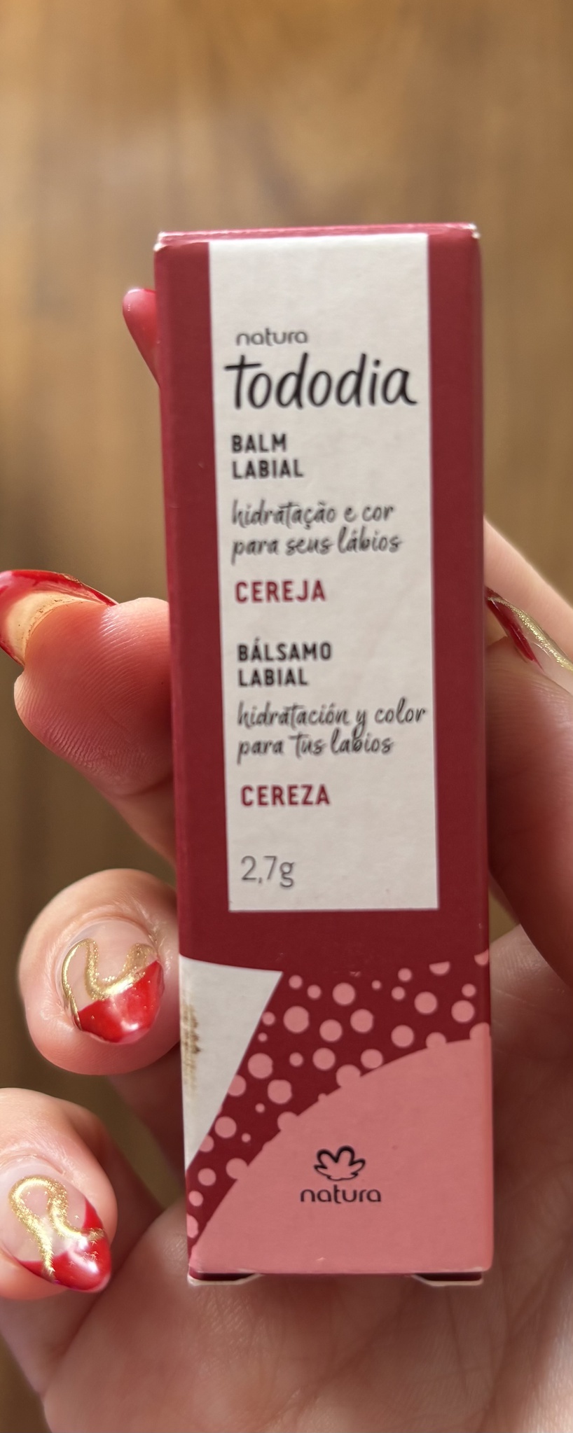 Natura Todo Dia Balm Cereja