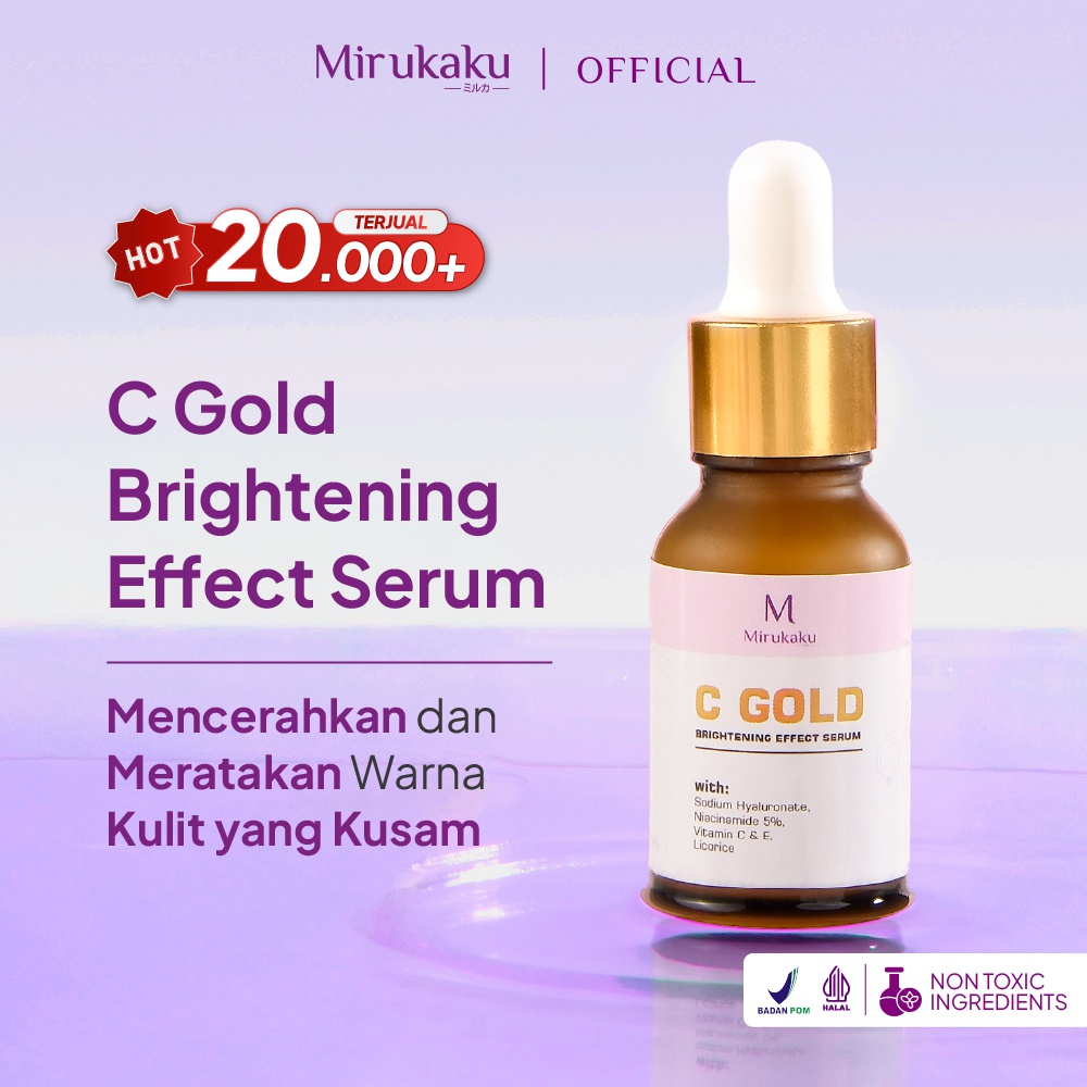 Mirukaku C Gold Serum
