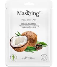 masking Coconut + Coffee Sheetmask