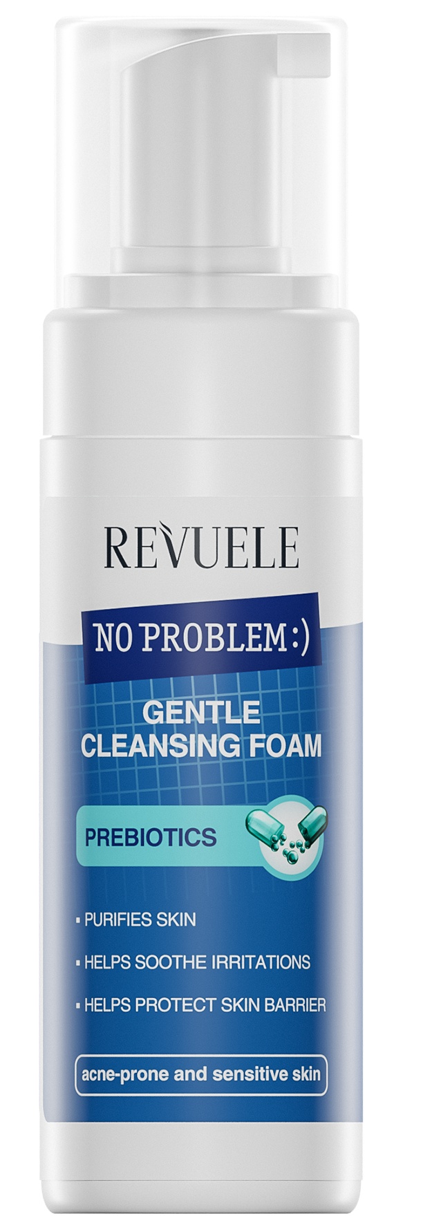 Revuele No Problem Gentle Cleansing Foam Prebiotics
