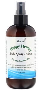 Sea-el Happy Hempy, Body Spray Lotion