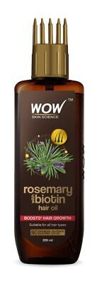 WOW skin science Rosemary With Biotin Hair Growth Oil