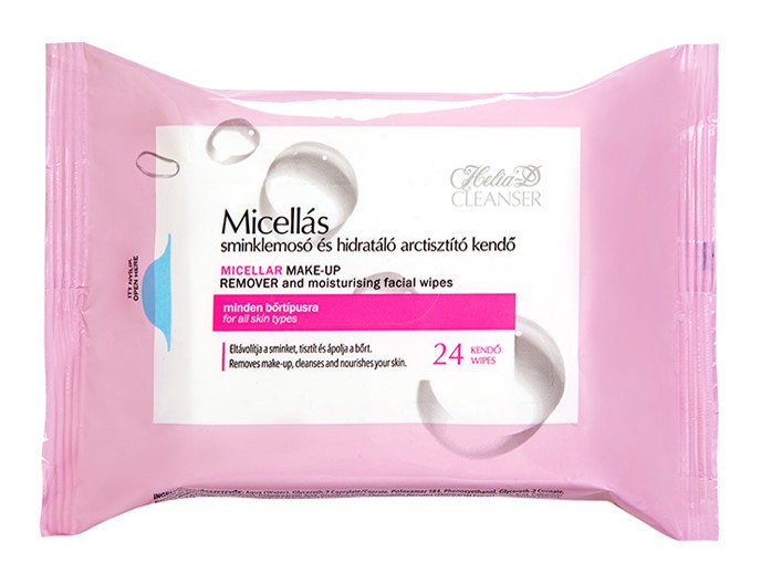 Helia-D Micellar Make-Up Remover And Moisturising Facial Wipes