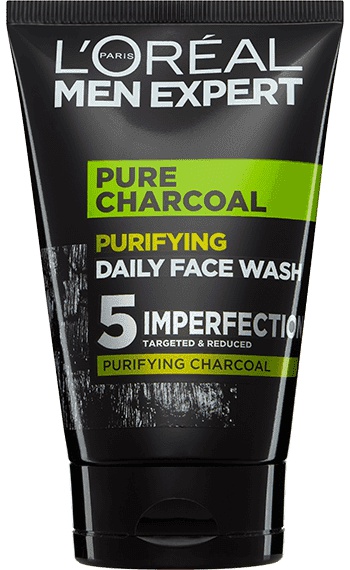 L'Oreal Men Expert Face Wash Pure Charcoal Blackhead Cleanser For Men