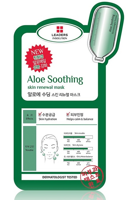 Leaders Insolution Aloe Soothing Skin Renewal Mask