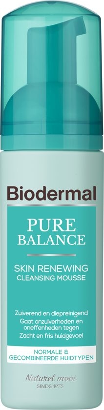 Biodermal PURE BALANCE SKIN RENEWING CLEANSING MOUSSE