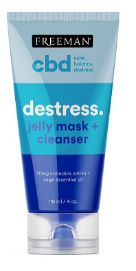 Freeman Cbd Destress Jelly Mask + Cleanser