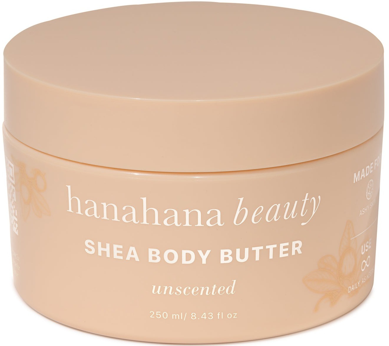 hanahana beauty Unscented Shea Body Butter