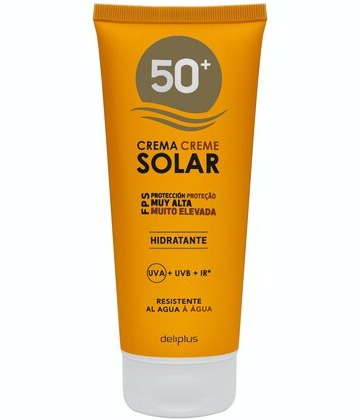 Deliplus Crema Solar Hidratante SPF 50+