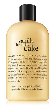 Philosophy Vanilla Birthday Cake Shampoo, Shower Gel & Bubble Bath