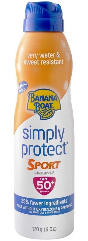 Banana Boat Simply Protect Sport Sunscreen SPF 50+ Pa++++