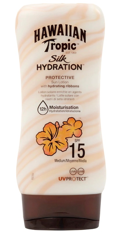 Hawaiian Tropic Silk Hydration Protective Sun Lotion SPF 15