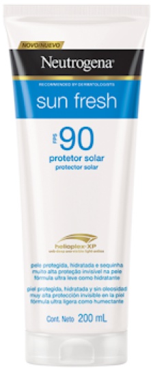 Neutrogena Sun Fresh Protector Solar Crema FPS90