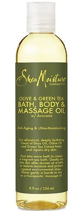 Shea Moisture Bath, Massage And Body Oil Olive And Green Tea