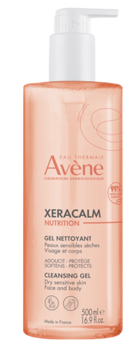 Avene Xeracalm Nutrition Cleansing Gel