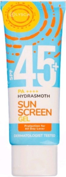 Lysca Hydrasmooth Sunscreen Gel SPF 45+ Pa+++