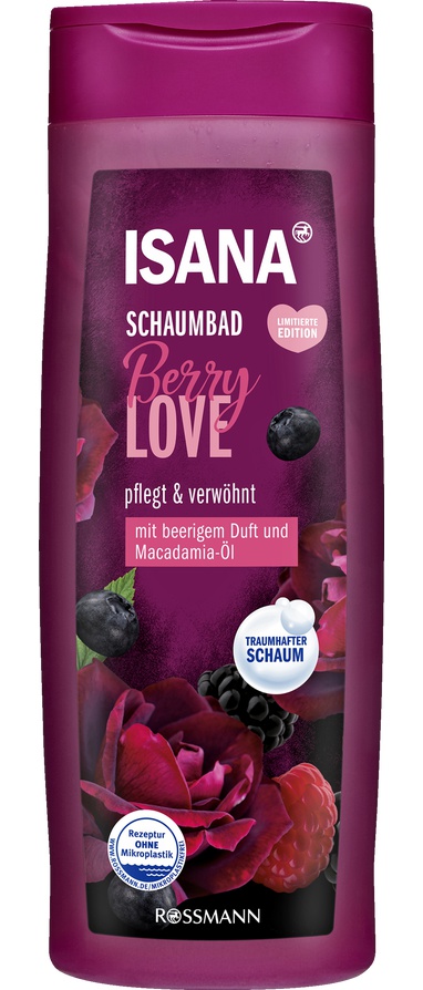 Isana Schaumbad Berry Love