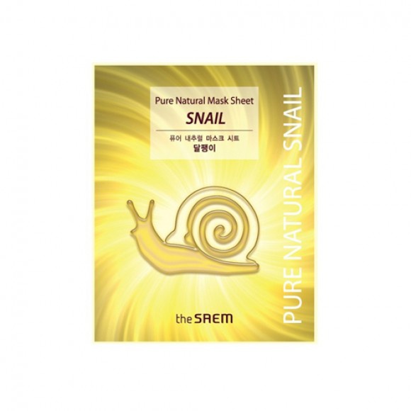The Saem Pure Natural Mask Sheet - Snail