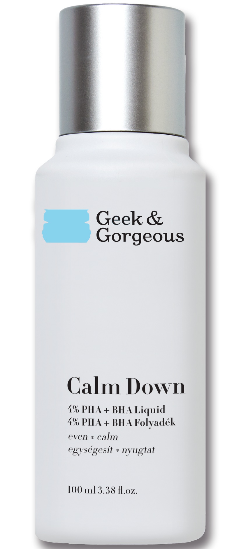 Geek & Gorgeous Calm Down  4% PHA + BHA Liquid