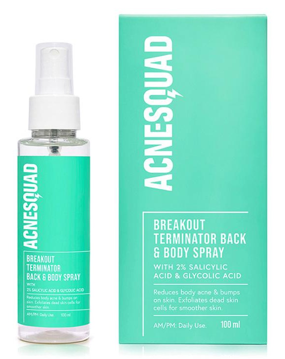 Acnesquad Breakout Terminator Back And Body Spray