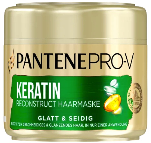 Pantene Pro-V Keratin Haarmaske Glatt & Seidig
