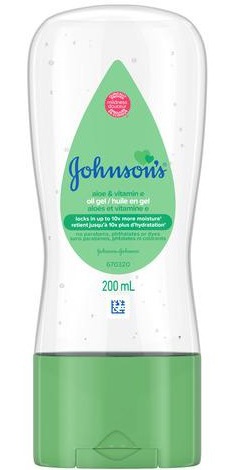 Johnson's Aloe & Vitamin E Oil Gel