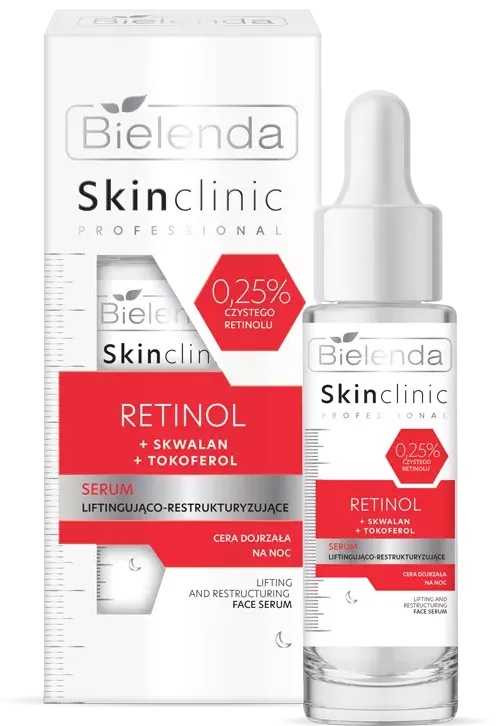 Bielenda Skin Clinic Professional Retinol Lifting And Restructuring Face Serum