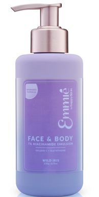 Emmie by HappySkin Face & Body 7% Niacinamide Emulsion (wild Iris)