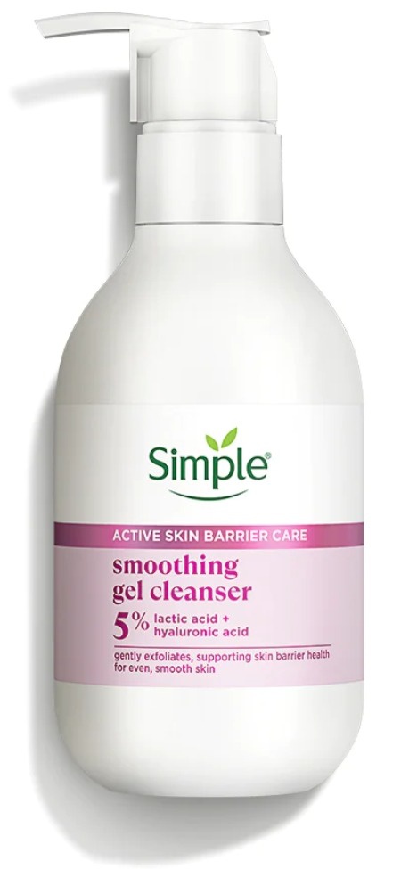 Simple Kind To Skin F Simple Active Skin Barrier Care Smoothing Gel Cleanser