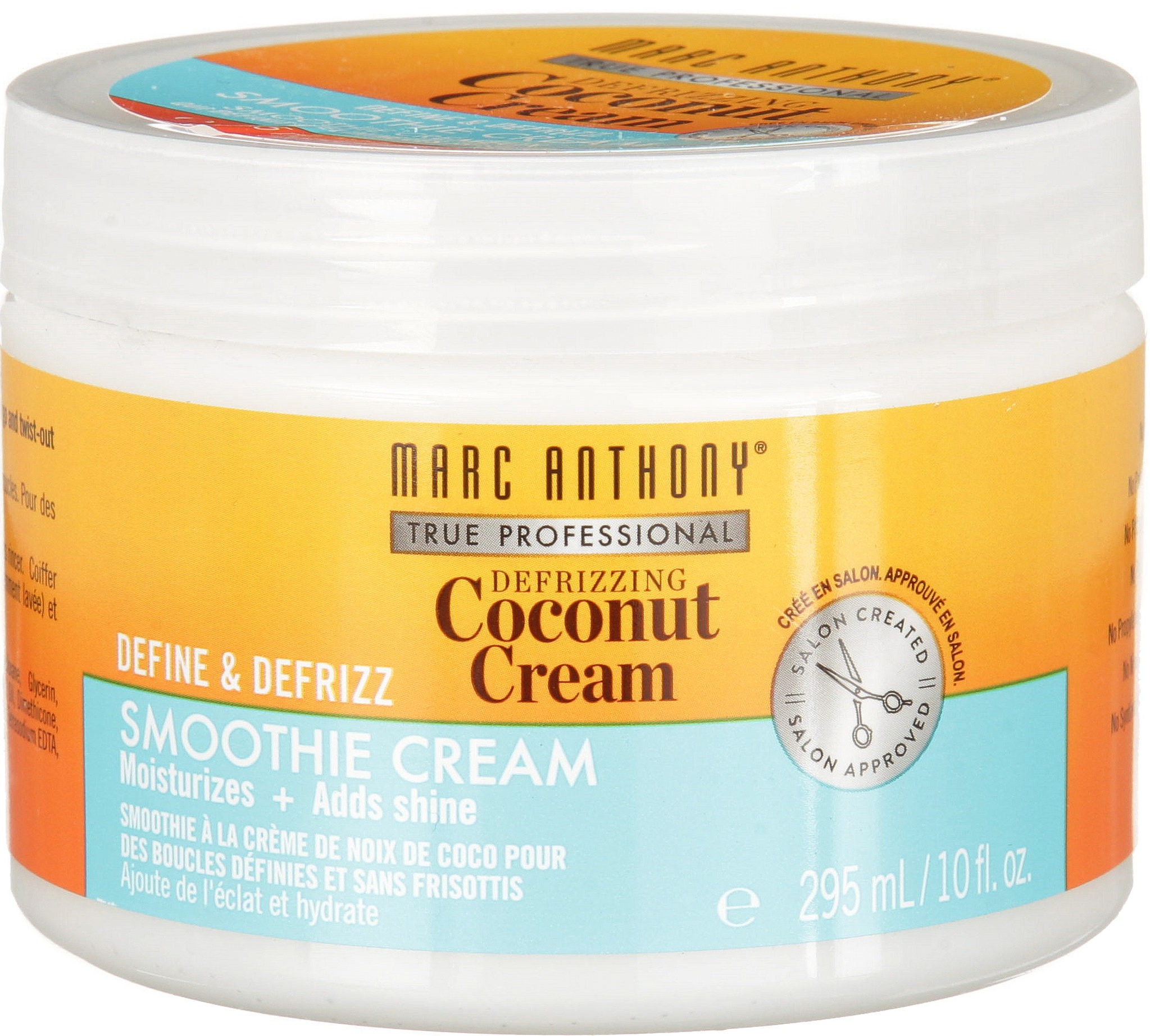 Marc Anthony Defrizzing Coconut Cream Define And Defrizz Smoothie Cream