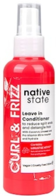 Native state Curl And Frizz Leave In Conditioner