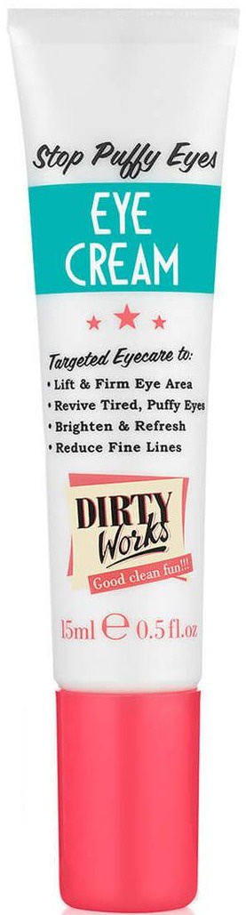 Dirty works Stop Puffy Eyes Eye Cream