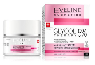 Eveline Glycol Therapy 5% Anti Wrinkle Correcting Cream