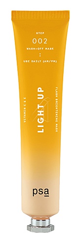 PSA Light Up: Vitamin C & E Flash Brightening Mask