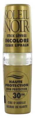 Soleil Noir Clear Lip Balm SPF 30