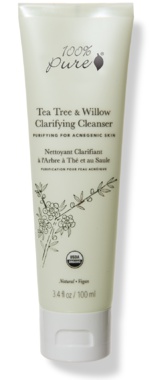 100% Pure Tea Tree & Willow Clarifying Cleanser